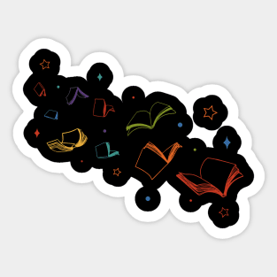 Libraries Are For Everyone, Read Banned Books, Stop Book Bans, Support Public Libraries, Progressive Teacher, LGBTQIA Books back Sticker